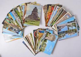 Kb. 250 db MODERN város és motívum képeslap egzotikus tájakról is / Cca. 250 modern town-view and motive postcards from exotic places too