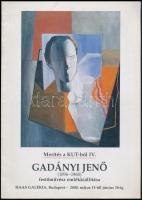 Gadányi Jenő festőművész emlékkiállítása. Merítés a KUT-ból IV. Budapest, 2000, Haas Galéria. Papírkötésben. 12p