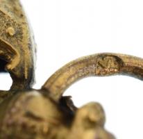 1808.  "A Lipót-rend lovagkeresztje hadidíszítménnyel" aranyozott Br kitüntetés mellszalag...