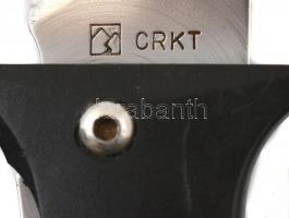 Columbia River Knife CRKT Cobra Gold zsebkés tokjával. 23 cm