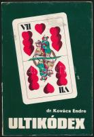 Dr. Kovács Endre: Ultikódex. Bp., 1981, Medicina Könyvkiadó. Kiadói papírkötés.