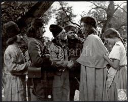 cca 1950-1960 Magyar Film Fotó werkfotók, 5 db, 23×29 cm