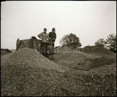 1941 Nógrádverőce, katonai zárógyakorlat, 12 db negatív, 6×6 cm