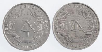 Német Demokratikus Köztársaság 1967. 10pf Al 120°-al elfordult hátlap + támpéldány T:1-,2
German De...