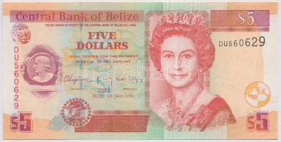 Belize 2016. 5$ T:III szép papír Belize 2016. 5 Dollars C:F fine paper