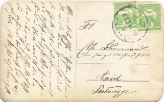 1917 Végles, Véghles, Véglesváralja, Podvígles, Víglas; Schloss Véghles / Véghlesi vár, Frigyes főhe...