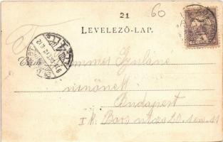 1901 Zólyom, Zvolen; Zólyomfüredi fürdőház és tó. Löwy Miksa és Steiner Lajos kiadása / spa, bath, l...