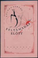 1922 Bp., Kálnay Ferenc: Feltámadás előtt borítóterv