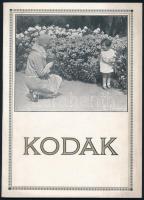 1929 Kodak, Kodak Limited budapesti fiókja, ismertető prospektus, illusztrált, 64p