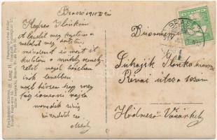 1912 Brassó, Kronstadt, Brasov; Kardos és Kálmán budapesti bőrnagykereskedők Erdélyrészi fióktelepe,...