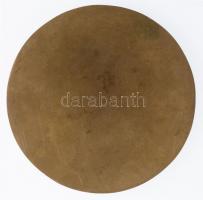 1985. "XXVI. Ökölvívó Európa Bajnokság Budapest" egyoldalas Br emlékérem (81mm) T:2