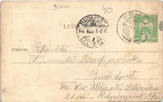 Csobánka, látkép. Radovits Ferenc kiadása (EB)