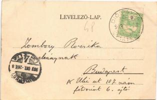 1903 Diósgyőr (Miskolc), M. kir. vas- és acélgyár, hivatalház. Lövy József fia kiadása