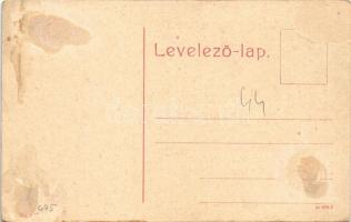 Makó, Fő tér, Városháza, üzlet. W. L. (?) No. 645. (Rb)