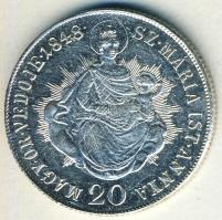 1848KB 20Kr Ag T:2 ü.