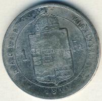 1877. 1Ft Ag T:3 kis ph.