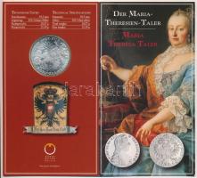 Ausztria 1780SF Tallér Ag "Mária Terézia" utánveret, karton dísztokban T:1
Austria 1780SF...