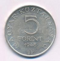 1948. 5Ft Ag "Petőfi" T:2 ph.
Adamo EM1