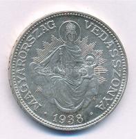 1938. 2P Ag Madonna T:1-,2  Adamo P7