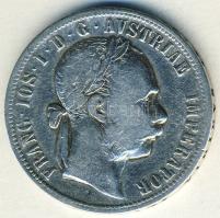 Ausztria 1888. 1Fl Ag T:3