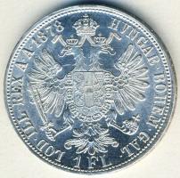 Ausztria 1878. 1Fl Ag T:2