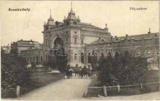 1917 Szombathely, pályaudvar, vasútállomás