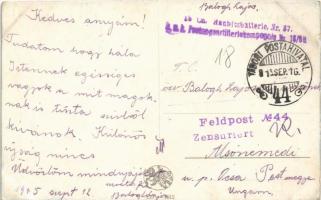 1915 Stramme Wacht / WWI Austro-Hungarian K.u.K. military art postcard, patrol at night s: F. Höller...