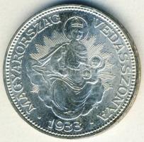 1933. 2P Ag "Madonna" T:2 ph.