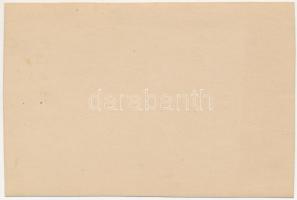 Pécs 1919. 10f "Pécs Törvényhatósági Város pénztárjegye" Szabó Loránd 1919-es előlap-terve...