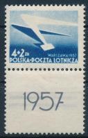 Nemzetközi bélyegkiállítás szelvényes bélyeg, International Stamp Exhibition stamp with coupon