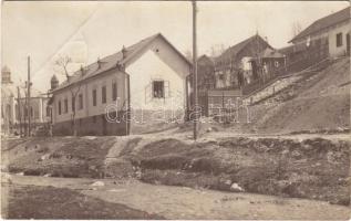 1912 Petrozsény, Petrosani (?); utca / street view. photo (EB)