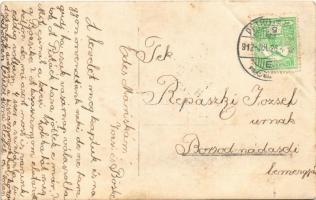 1912 Petrozsény, Petrosani (?); utca / street view. photo (EB)