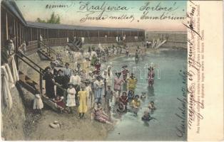 1911 Kraljevica, Portoré, Porto Ré; Adria-Quarnero / spa, beach, bathers (EK)