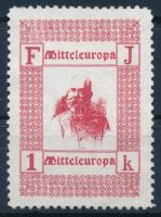 FJ Mitteleuropa Ferenc József levélzáró