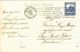 1932 Budapest II. Nagybányai út 67. szám alatti villa. Dr. Gyulai Ferenc photo