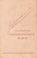cca 1860-1910 60 db korai fénykép, közte számos keményhátú műtermi portré, illetve 1 db ferrotípia, ...