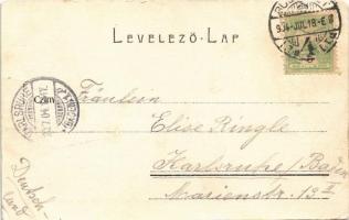 1904 Budapest VI. Andrássy úti fasor, Kodály körönd (fl)