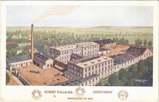 Rannersdorf bei Wien (Schwechat), Robert Pollaczek Lederfabrik / leather factory s: Weeser-Krell (EK)