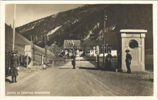 Brenner, Brennero (Südtirol); Cippo di Confine / border station