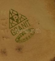 Gránit Zwack & Co. kerámia palack, kopásnyomokkal, m: 21 cm