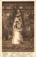 1938 Budapest V. Szabadság tér, Irredenta szobor: Kelet
