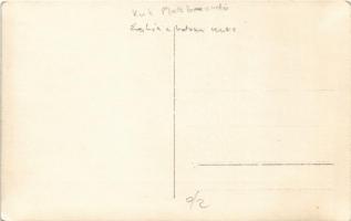 Osztrák magyar első világháborús katonai parancsnokság egy olasz városban, magas rangú polgári, kato...