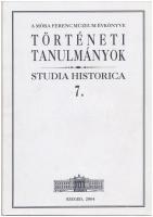 A Móra Ferenc Múzeum Évkönyve: Történeti Tanulmányok - Studia Historica 7. Szegedi vendéglátó helyek képeslapokon. 62 oldal, 2004.