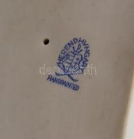 Herendi porcelán csizmás kandúr, kézzel festett, jelzett, hibátlan, m: 15 cm