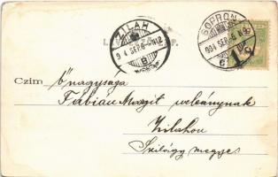 1904 Sopron, M. kir. honvéd főreáliskola. Kummert L. kiadása (fa)