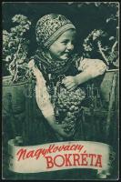 1938 Nagykovácsy Bokréta - a Kossuth Lajos utcai üzletház képes termékismertető prospektusa, keresztrejtvénnyel, jó állapotban, 24p