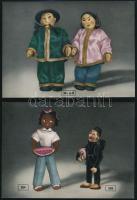 cca 1965 Az Artex külkereskedelmi vállalattól rendelhető különböző öltöztetett minőségi baba képes i...