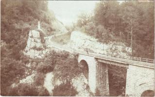 1907 Zirc, viadukt, vasúti híd. photo