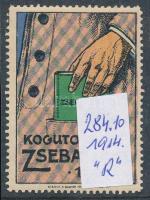 1914 Kogutowitz zsebatlasz levélzáró