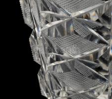 2 db ólomkristály váza. hibátlanok. 16 cm